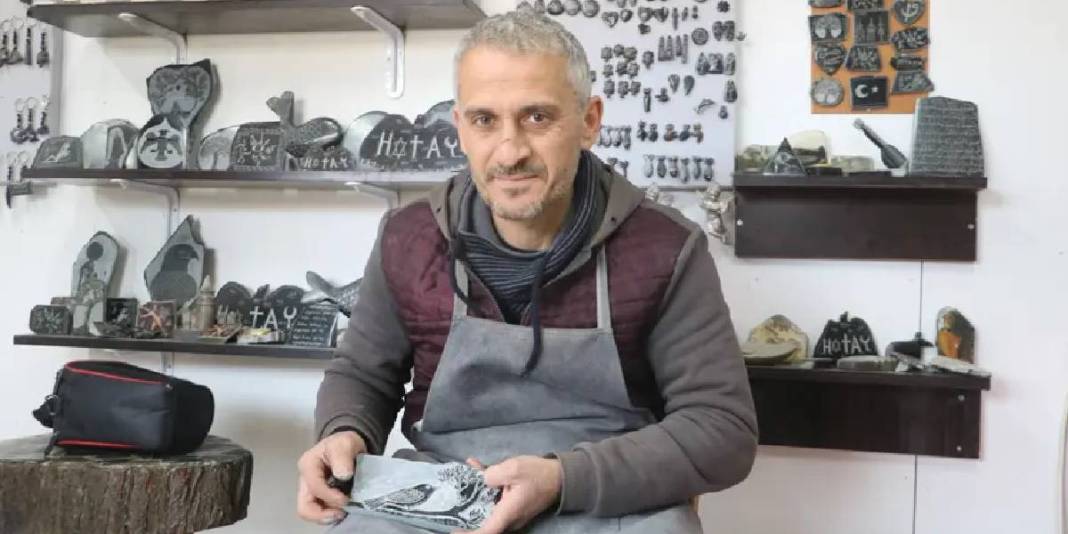 Hobi diye başladı hayal edemeyeceği noktaya ulaştı! 25 yıllık emek: Ekmeğini gerçekten ‘Taştan’ çıkarıyor 3